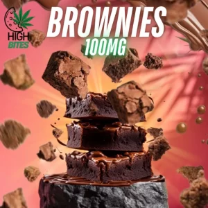 Brownies 100mg High Bites